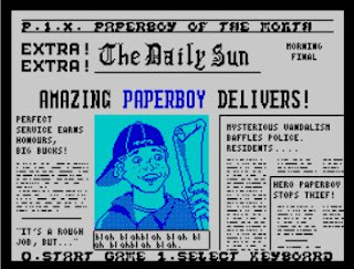 Paperboy ZX Spectrum