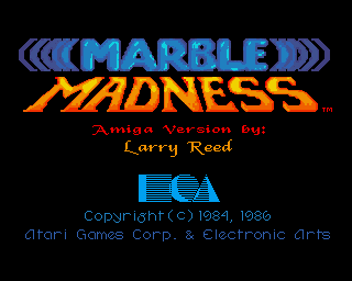 Amiga Games Marble Madness