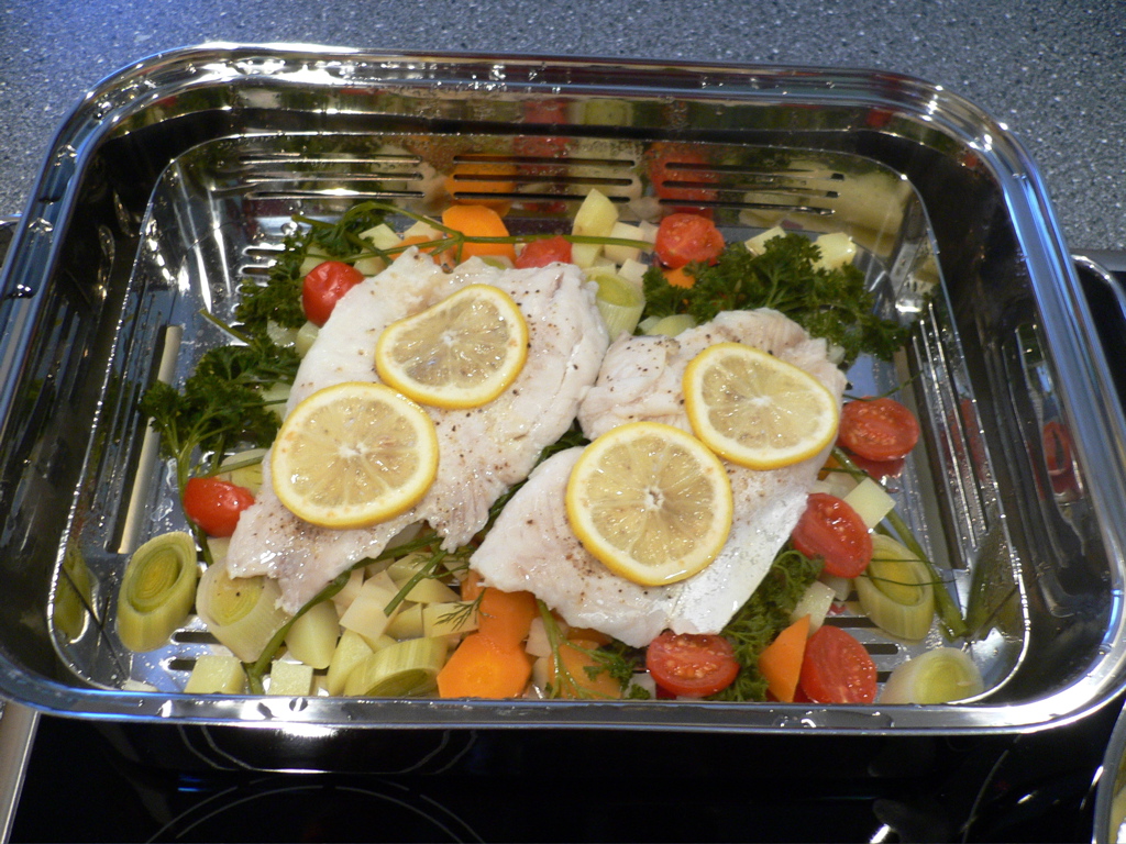 Matthias Cooking and Kitchen Knife Blog Steamed Fish with Vegetables
