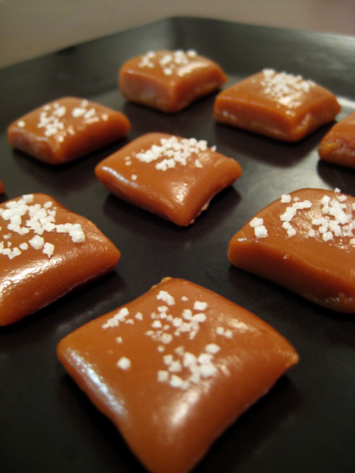 The Cupcake Avenger Fleur de Sel Caramels