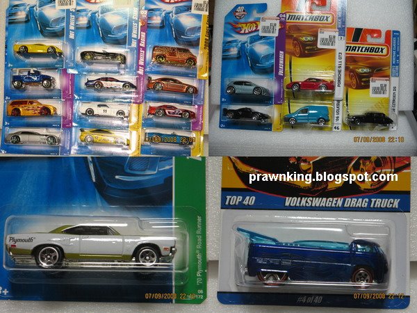 and a THunt Plymouth and also found the VW drag bus at TRU paragon
