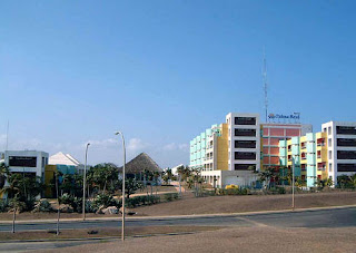 View of hotel Palma Real, Cuba