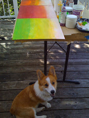 Painting Outside in the Summer