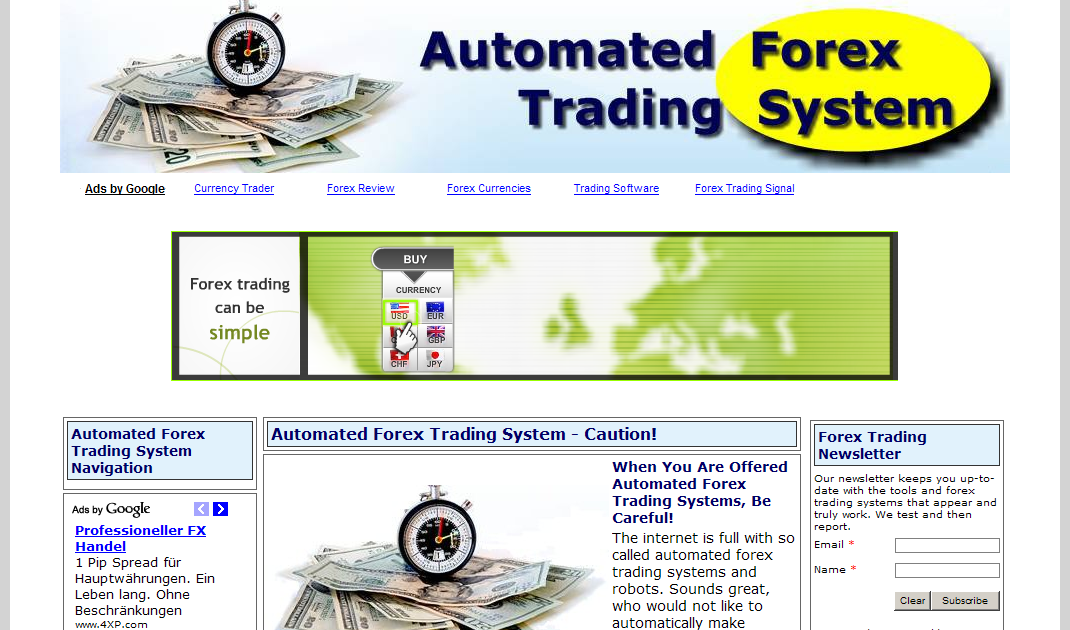 Online forex and commodity trading
