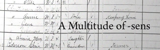 A Multitude of -sens