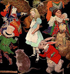 Alice and her Wonderland friends