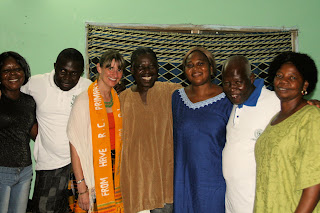 My going away party