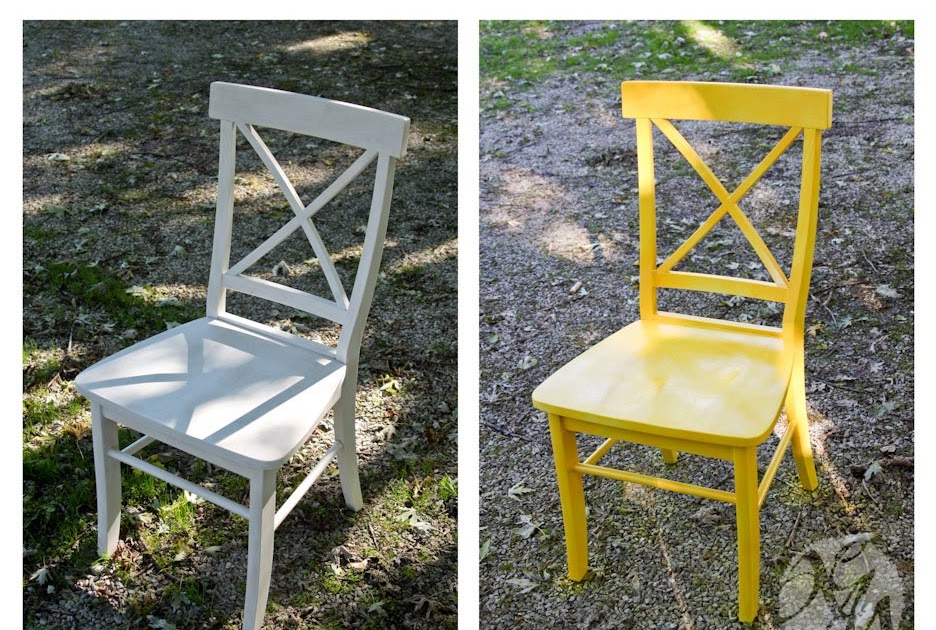 SightSalad 201/365 DIY kitchen chairs before and after