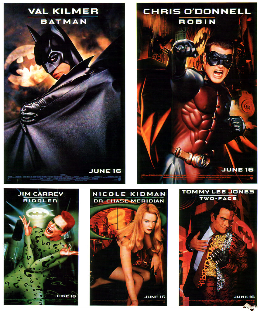 batman forever movie official poster