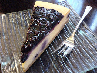 Blueberry Cheesecake Special for Vegetarian Holiday Blueberry Cheesecake Special for Vegetarian Holiday