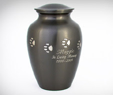 Paw Prints Pet Cremation Urn