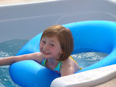 Emma in the pool