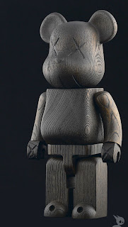 Original Fake X Nexus X Kaws 400 Wood Bearbrick