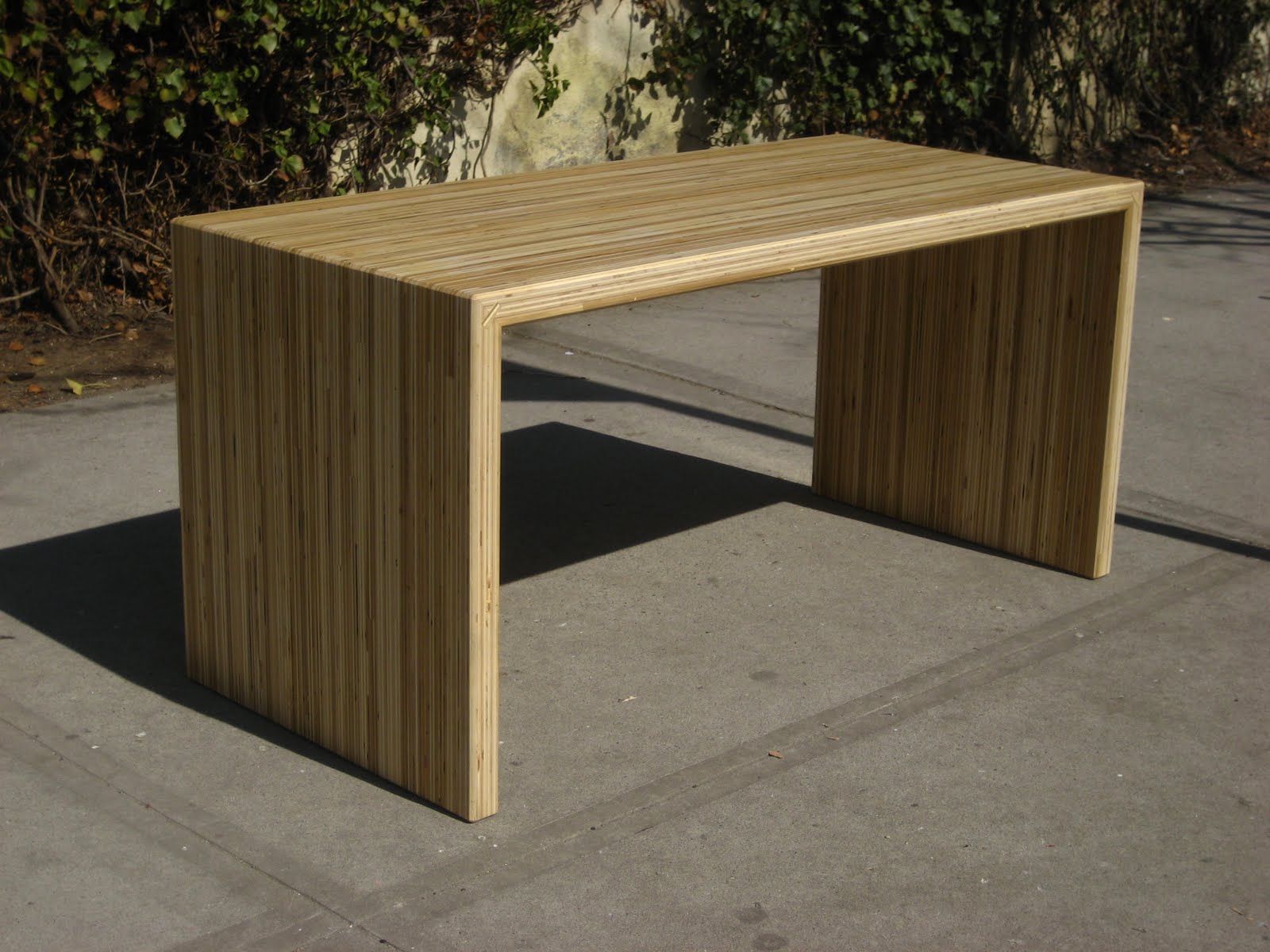BROOKLYN MAMMAL Reclaimed Plywood Desk