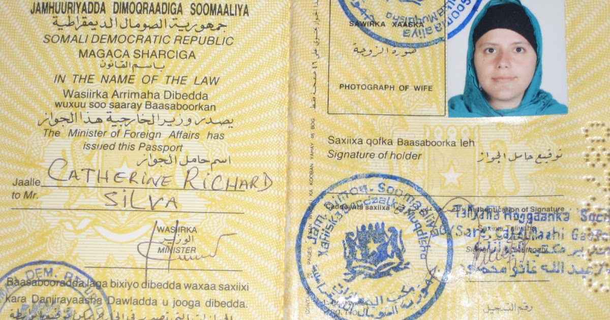 This Somali Life have passport. will travel.