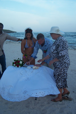 Bikini Bride at Grand Cayman Beach Wedding - image 6 Bikini Bride at Grand Cayman Beach Wedding - image 6