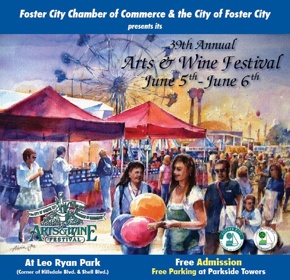 Frisco Kids Coming Up Foster City Art & Wine Festival