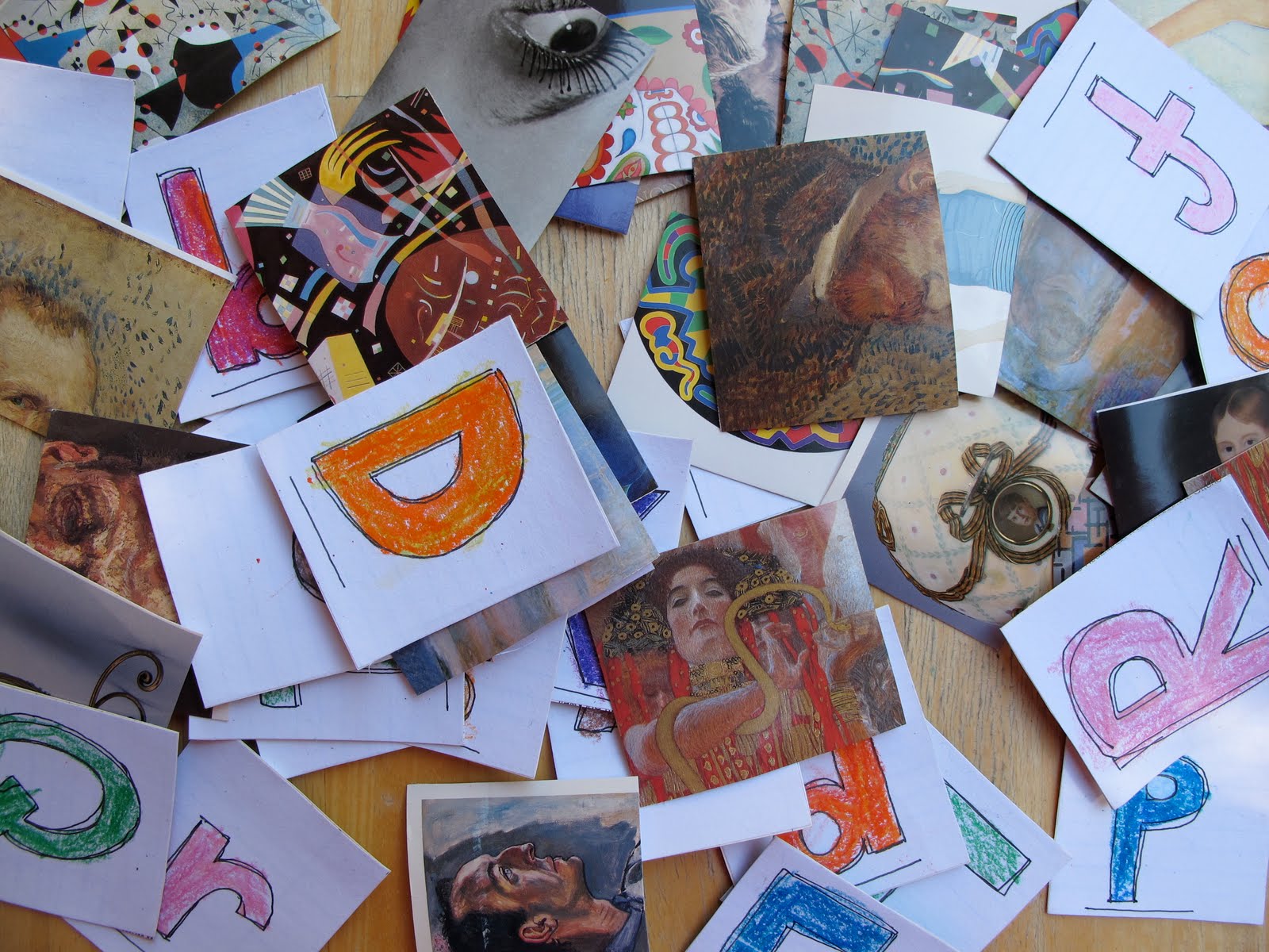 edenfolwell Alphabet and Art Matching Game