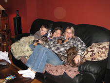 Yep, that's me with 3 other dogs, 2 kids and my foster Mom!
