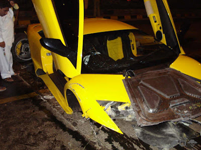 Lamborghini Totalled