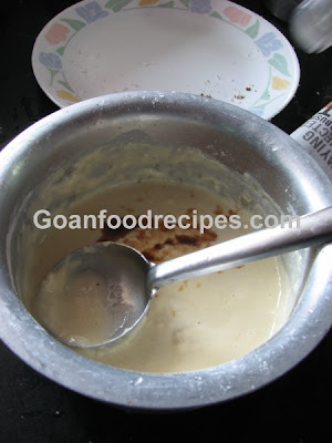 Vanilla essence in pancake batter