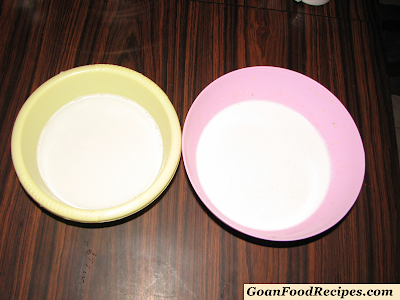 thick and thin coconut milk