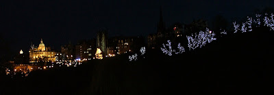 Princes St Gardens, Embra at Xmas