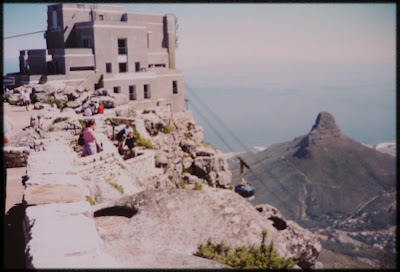 Table Mountain, Cape Town - view from the top