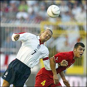 Head it like Beckham Header
