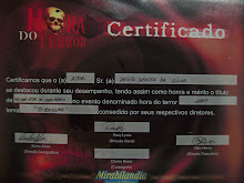 Certificado da Hora do Terror 2007