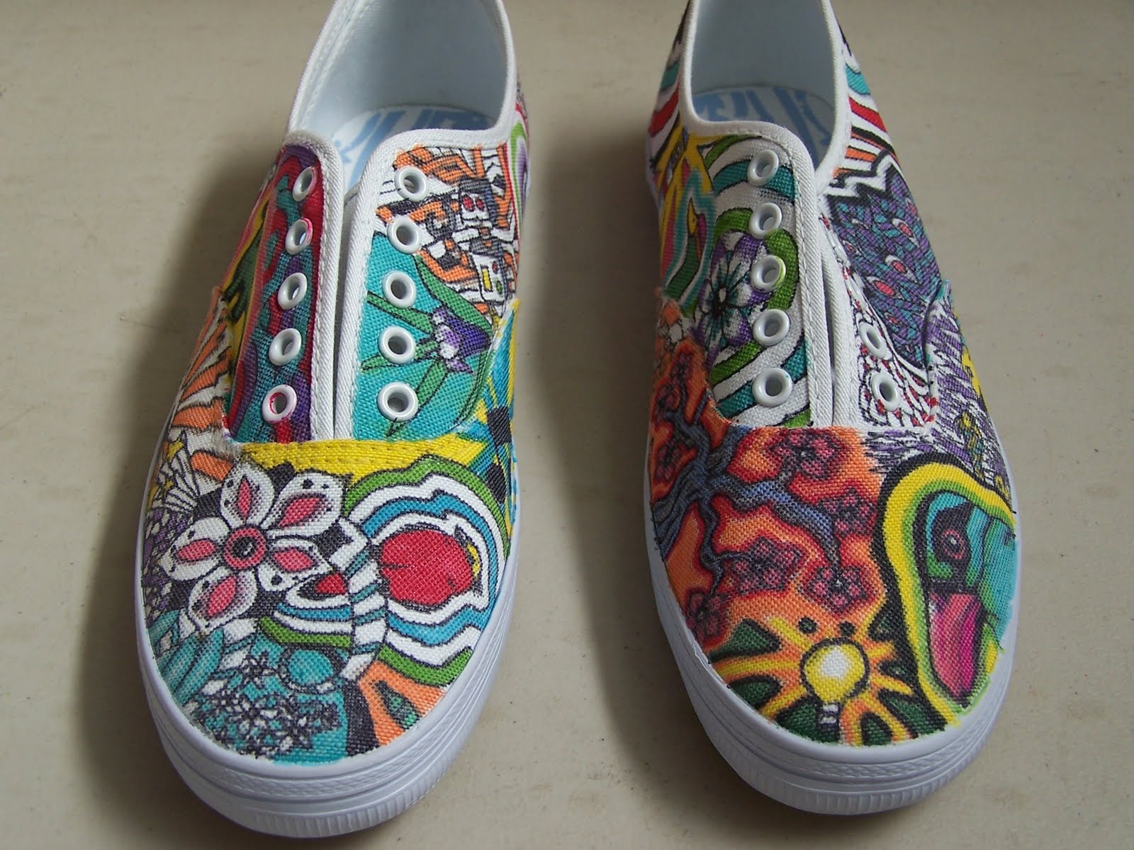 cool shoe art