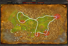 getting to the hinterlands from arathi
