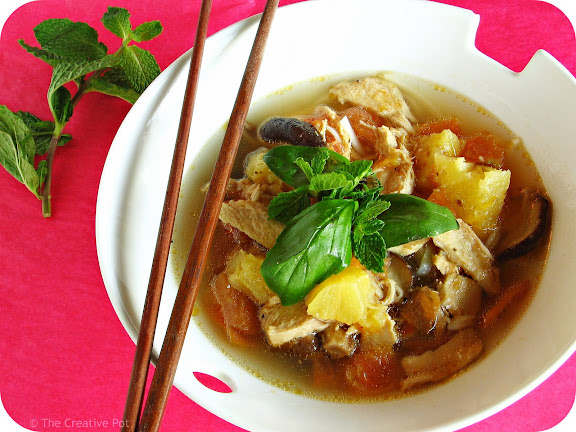 Photo of Vietnamese Chicken and Pineapple Soup