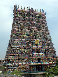 Madurai Meenahsi Temple Tower