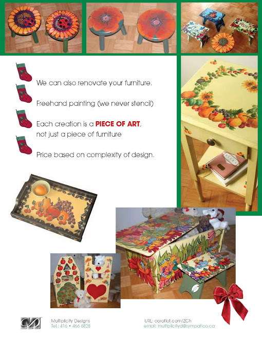 Hand- painted and decorated furniture for Children