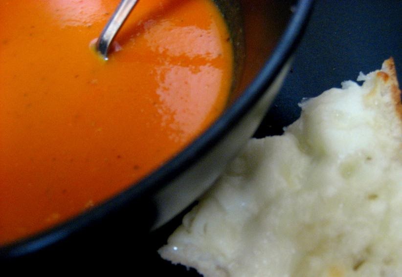 raspberry eggplant Sick Day Easy Creamy Tomato Soup