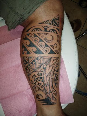 tattoo polynesian. Polynesian Tribal Tattoos have