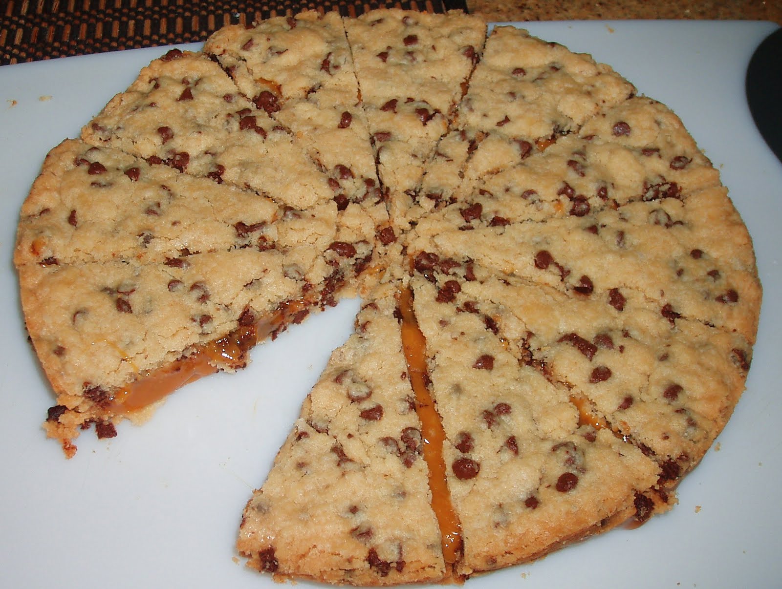 The Pastry Chef's Baking CaramelStuffed Chocolate Chip Shortbread