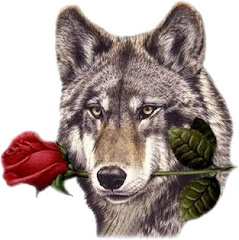 LOBO CON ROSA