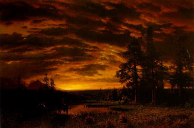 Pradera Oscura Albert+Bierstadt_Atardecer+en+la+pradera