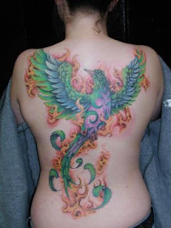 Back Phoenix Tattoos gallery Back Phoenix Tattoos gallery