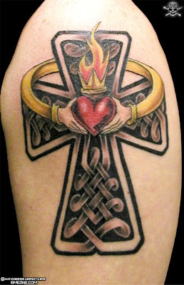 Celtic Cross Tattoo, Design Tattoo,Body Tattoo