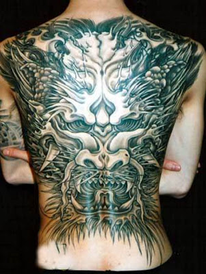 Tattoo Back Art and Design on Body