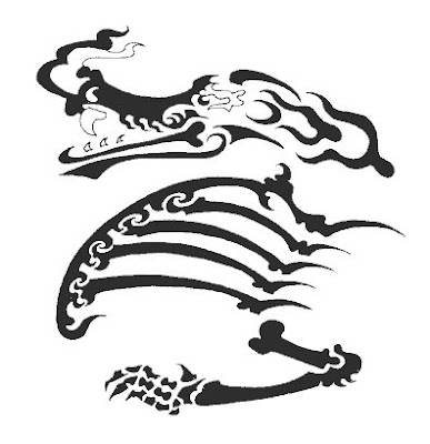 Tribal Tattoo Dragon,Dragon Tattoo,Art Tattoo,Design Tattoo