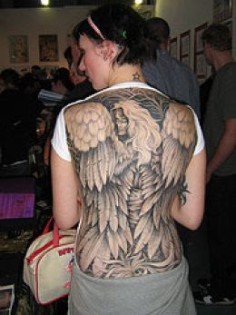 Women Tattoo Sexy Girls Art on Body, Tattoo Art on Body
