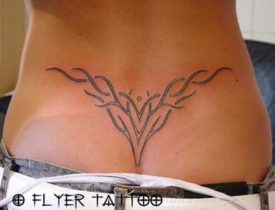 lower back tattoo for girls. Lower Back Tattoo Sexy Girls