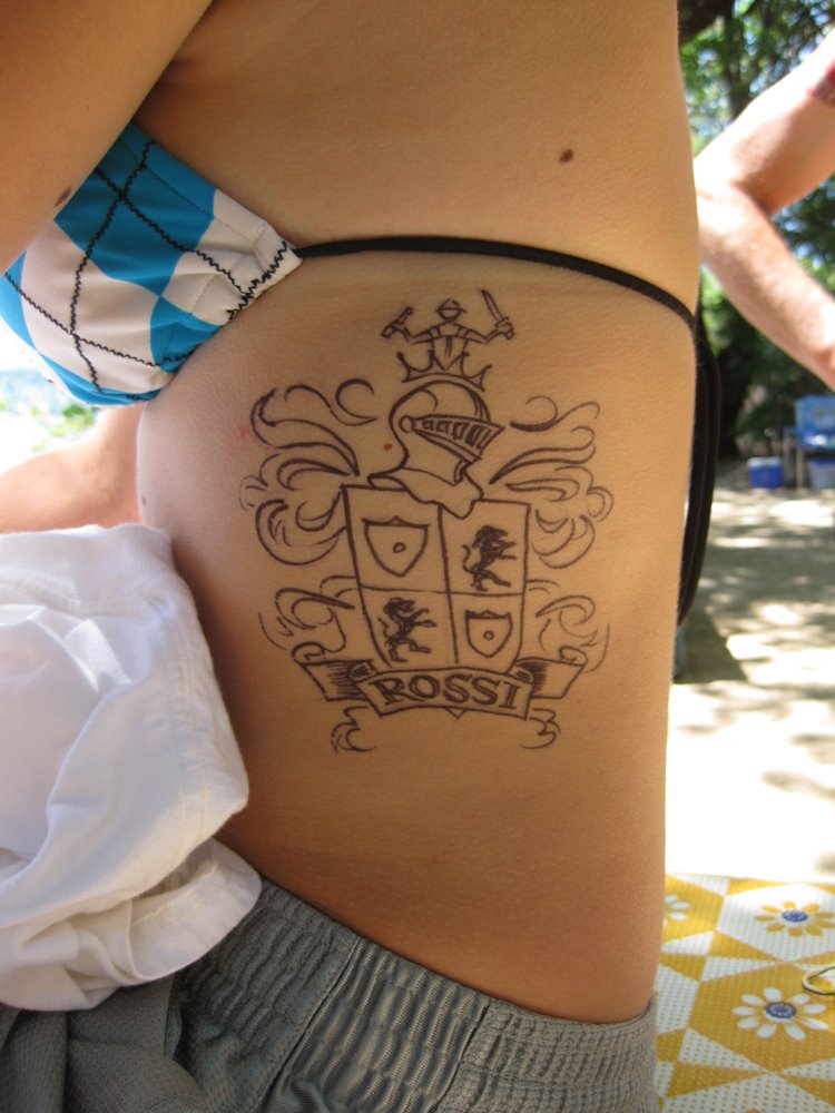 tattoos on girls. tattoo on girls ribs. female