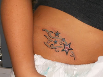 Ribs Tattoo Sexy Women - Rib Flower Tattoo- Rib Star Tattoo