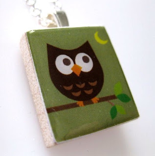 jesse janes on Etsy scrabble tile pendant