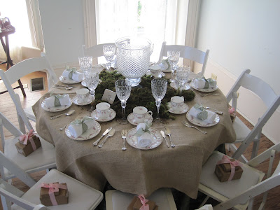 Tea Time at the Gidding Stone Mansion Tea Time at the Gidding Stone Mansion